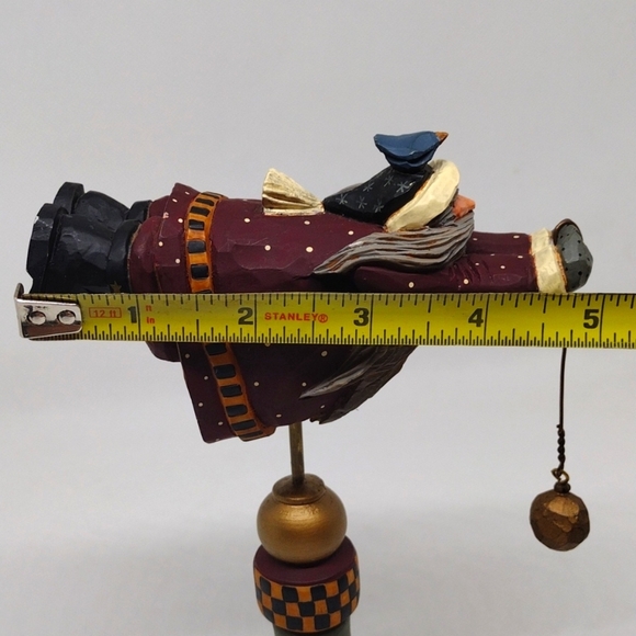 Williraye Studio Flying Santa‎ Folk Art Americana Collectable - Picture 11 of 11